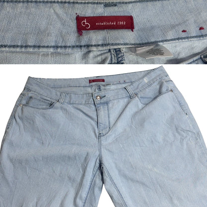 Women’s Light Wash Straight Fit Denim Jeans 👖💙