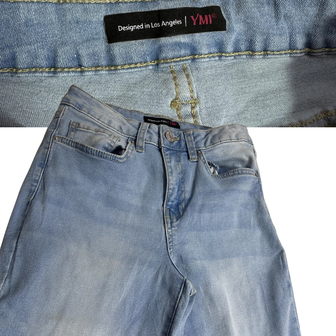 YMI Women’s Light Wash Bootcut Denim Jeans 👖💙
