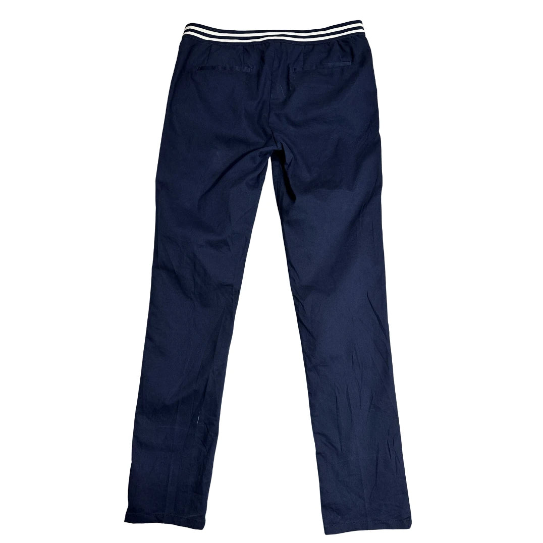 French Toast Navy Elastic Waist Casual Trousers 👖