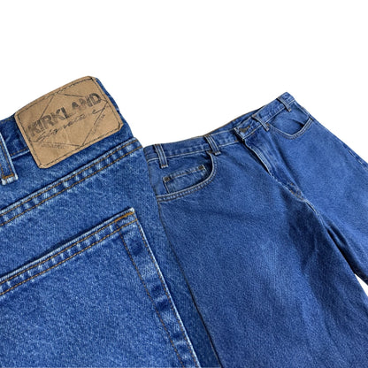 Kirkland Signature Classic Blue Straight Fit Jeans 👖💙