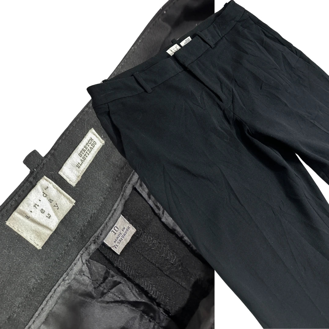 LOFT Ann Taylor Black Tailored Straight Pants 👖🖤