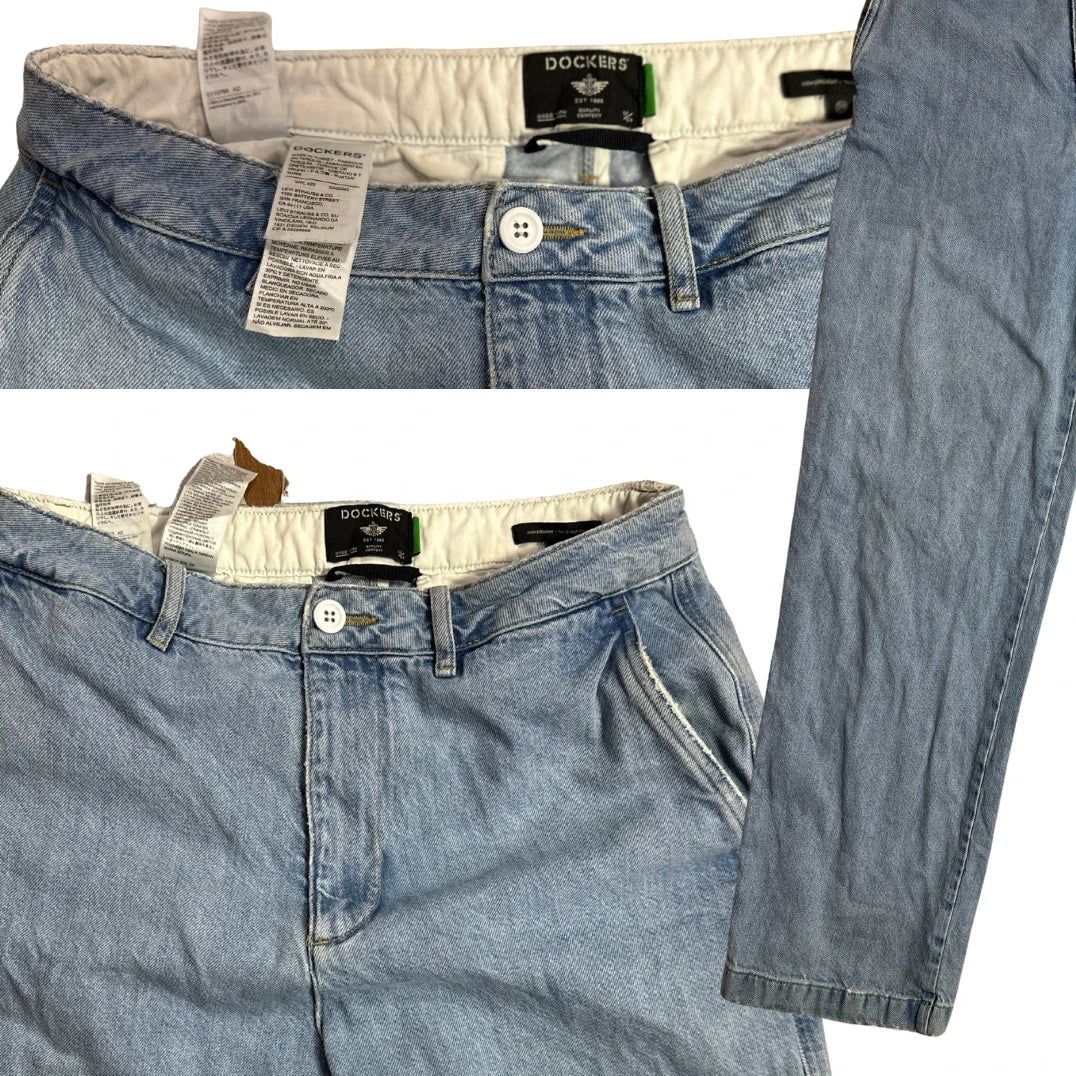 Dockers Classic Light Wash Denim Chino Pants 👖