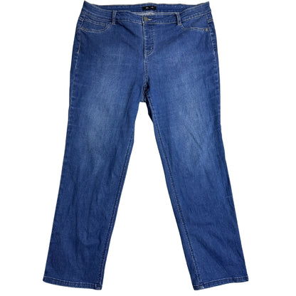 Avenue Denim Classic Blue Straight Fit Jeans 👖