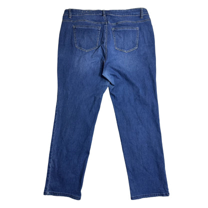 Avenue Denim Classic Blue Straight Fit Jeans 👖