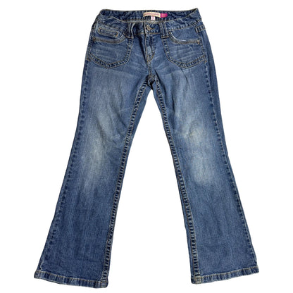 Aeropostale Skinny Flare Blue Denim Jeans 👖