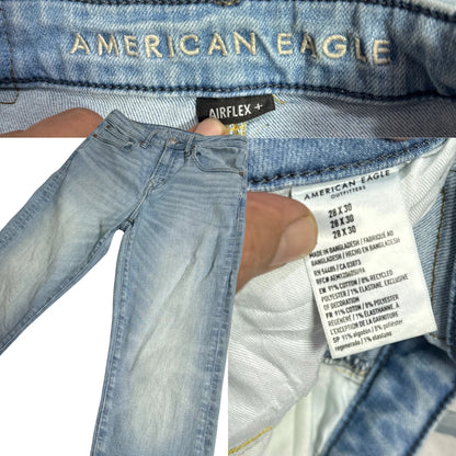 American Eagle AirFlex Plus Light Wash Slim Jeans 👖
