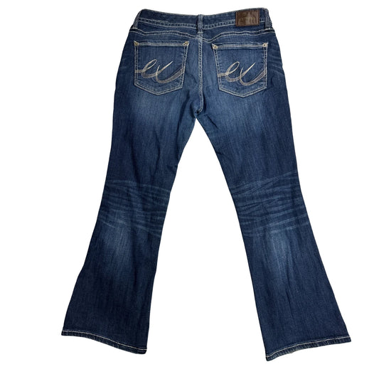 Express Jeans Bootcut Blue Denim 👖
