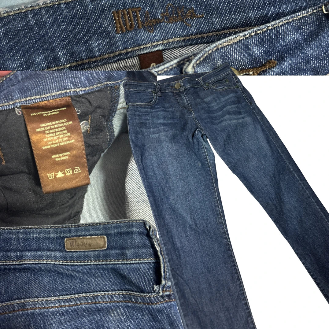 Kut from the Kloth Dark Blue Slim Denim Jeans 👖