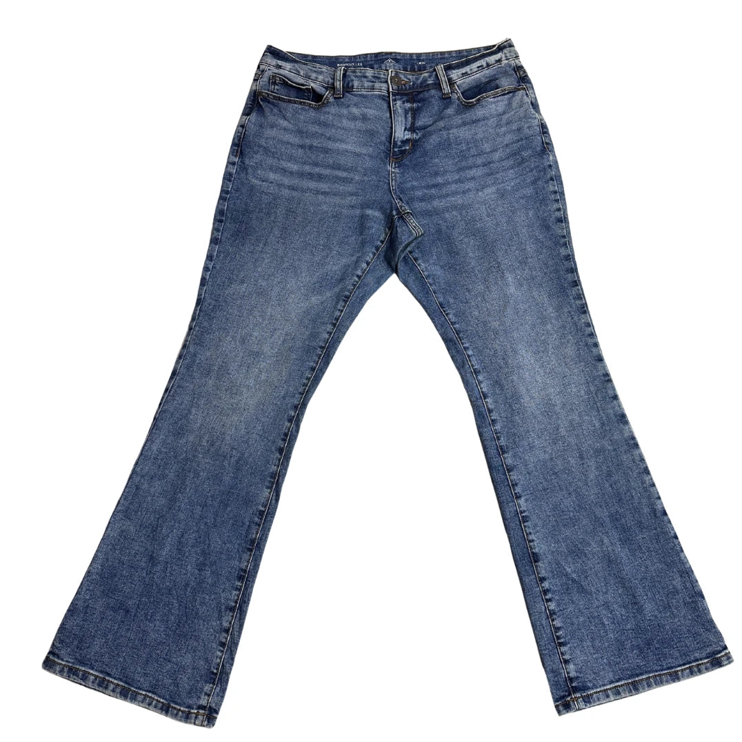 St Johns Bay Classic Bootcut Blue Denim Jeans 👖💙