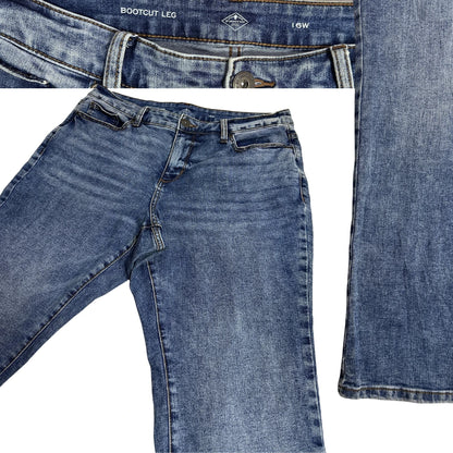 St Johns Bay Classic Bootcut Blue Denim Jeans 👖💙