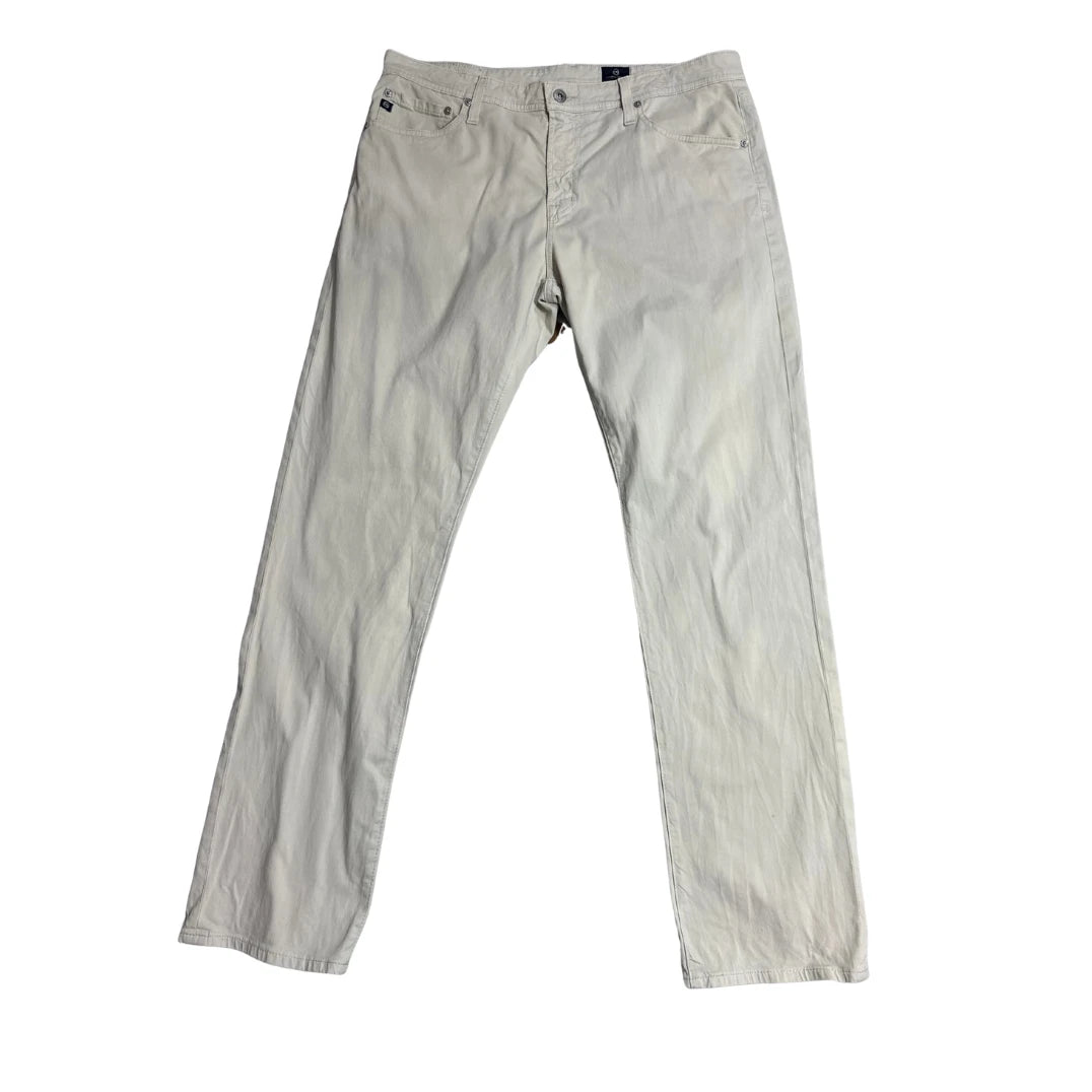 AG Adriano Goldschmied “The Everett” Slim Straight Pants 🤍👖