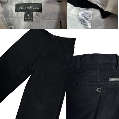 Eddie Bauer Classic Black Tailored Pants 👖🖤