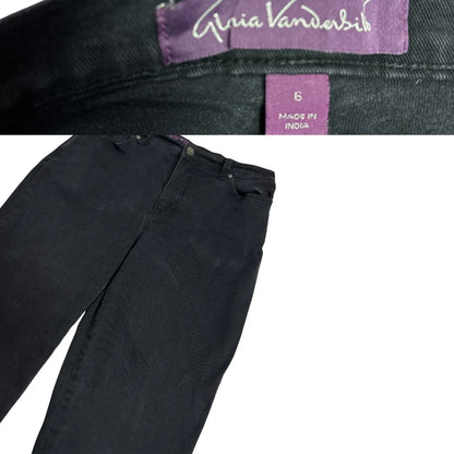 Gloria Vanderbilt Classic Black Denim Jeans 👖🖤