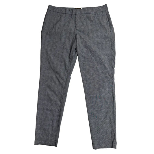 Crosby Grey Checkered Tailored Pants 👖✨