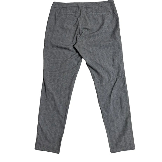 Crosby Grey Checkered Tailored Pants 👖✨