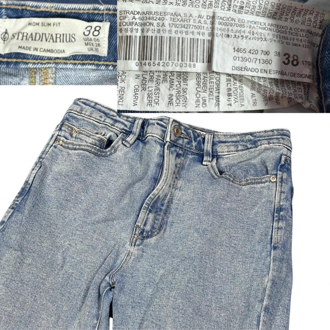 Stradivarius® Light Blue Slim Fit Jeans