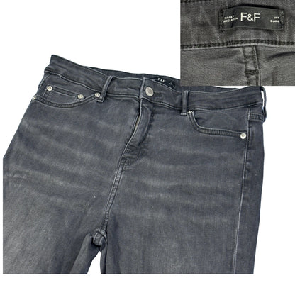 F&F® Charcoal Grey Skinny Jeans