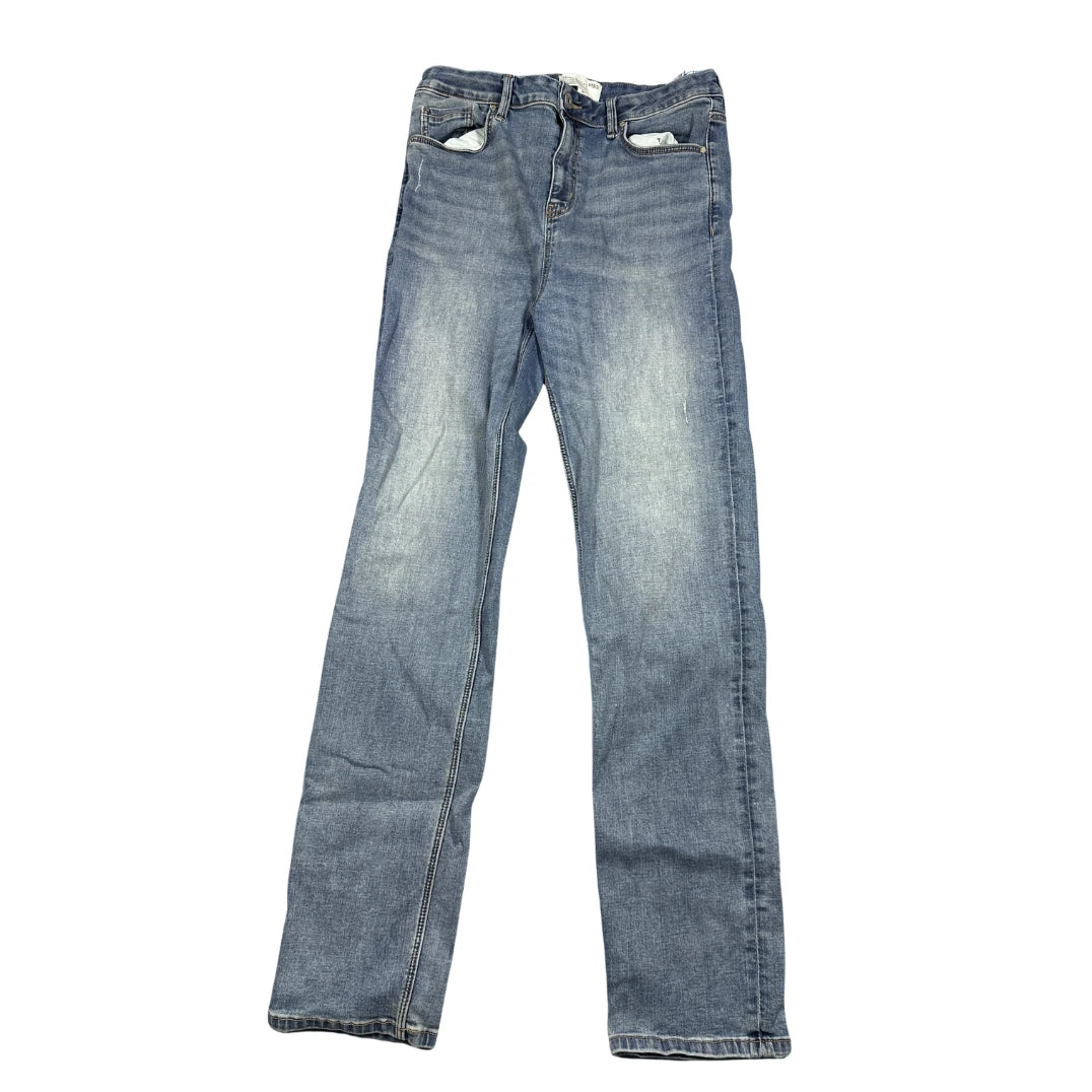 M&S® Light Blue Supersoft Straight Jeans