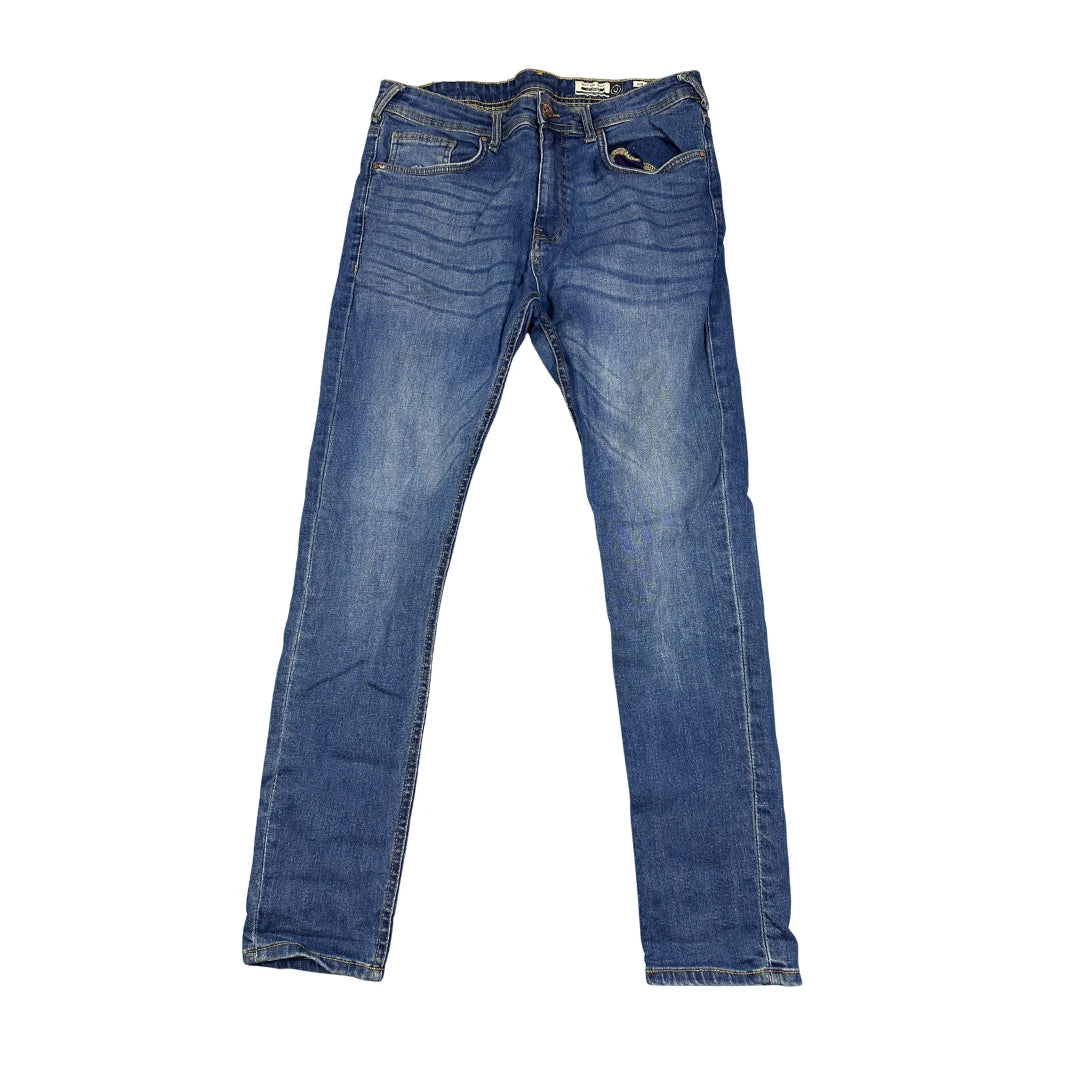 Duck and Cover® Blue Tapered Jeans