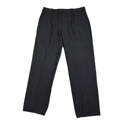 Next® Charcoal Pleated Formal Trousers