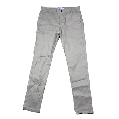 Topman® Beige Stretch Skinny Chino Pants