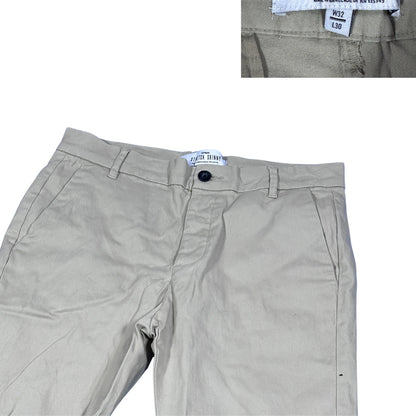 Topman® Beige Stretch Skinny Chino Pants