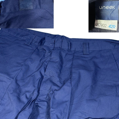 Uneek® Navy Cargo Work Pants