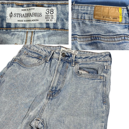 Stradivarius® Light Blue Mom Fit Jeans