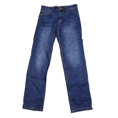 Next® Blue Straight Fit Jeans