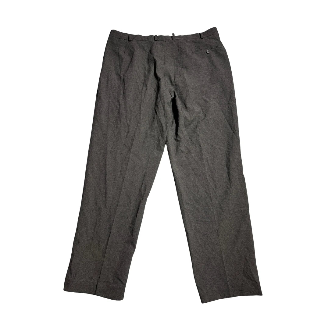 C&A® Charcoal Grey Pleated Dress Pants