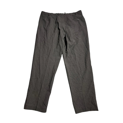 C&A® Charcoal Grey Pleated Dress Pants
