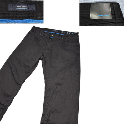 Pierre Cardin® Black Straight Fit Jeans