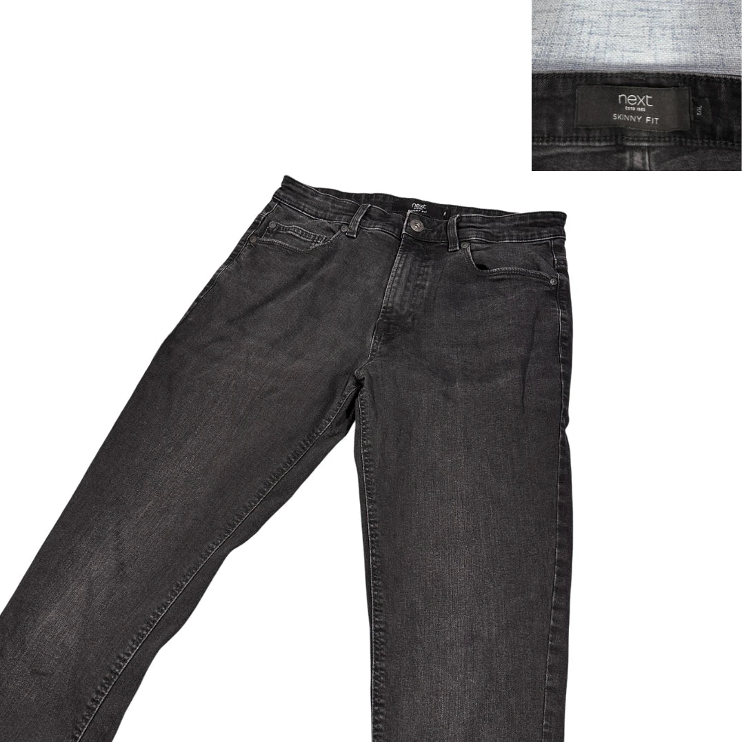 Next® Black Skinny Fit Jeans