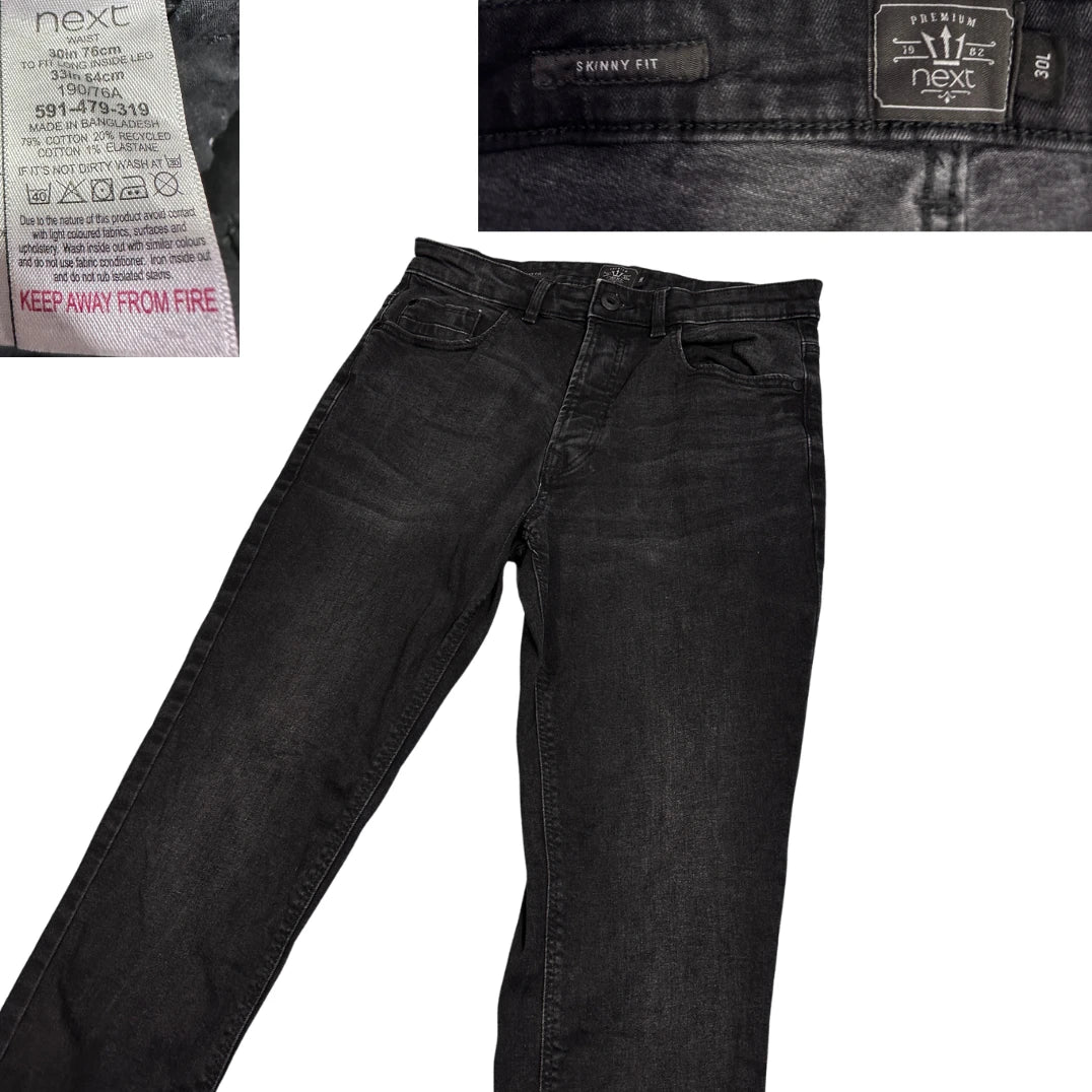 Thrift-and-treasures Black Men's Fit Jeans Men Pants