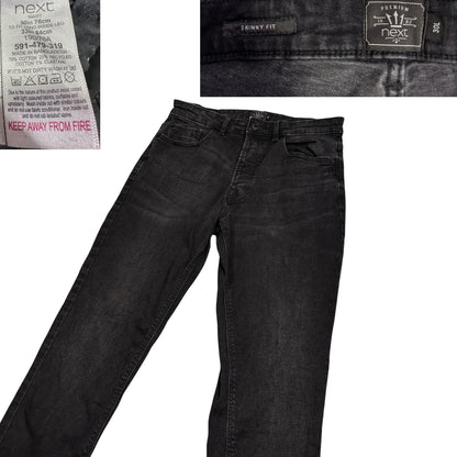 Thrift-and-treasures Black Men's Fit Jeans Men Pants