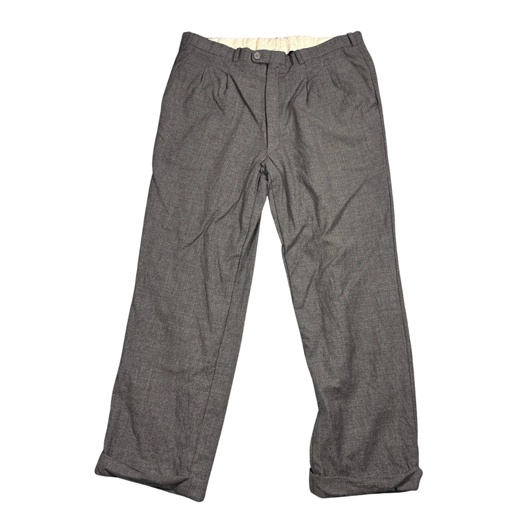 Savino Colz® Grey Tailored Dress Trousers
