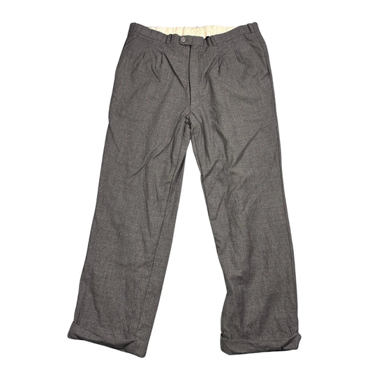 Savino Colz® Grey Tailored Dress Trousers