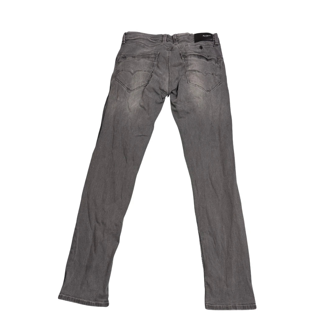 PePe Jeans® Straight Leg Grey Washed Denim Jeans