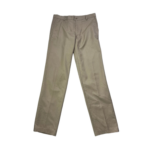 Van Heusen® Khaki Straight Fit Dress Trousers