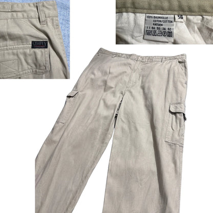 Simply® Beige Cargo Utility Trousers