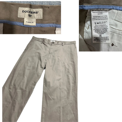 Dockers® Khaki Classic Fit Chino Trousers
