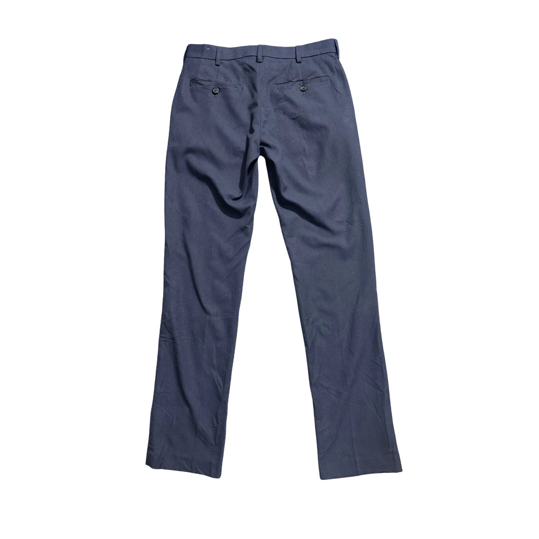 Van Heusen® Navy Slim Fit Dress Trousers