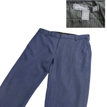 Van Heusen® Navy Slim Fit Dress Trousers