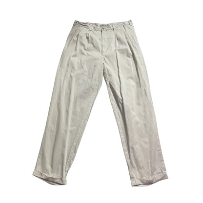 Old Navy® Beige Pleated Khaki Trousers