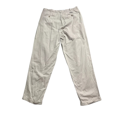 Old Navy® Beige Pleated Khaki Trousers