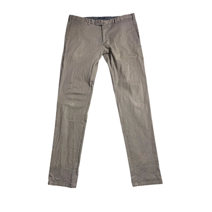 Boggi® Grey Casual Chino Trousers