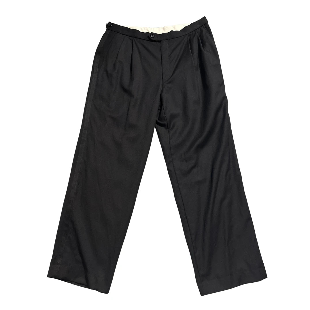 Marks & Spencer® Black Pure Wool Dress Trousers