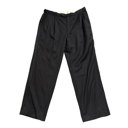 Marks & Spencer® Black Pure Wool Dress Trousers