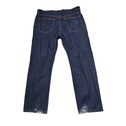 M&S® Dark Blue Denim Jeans