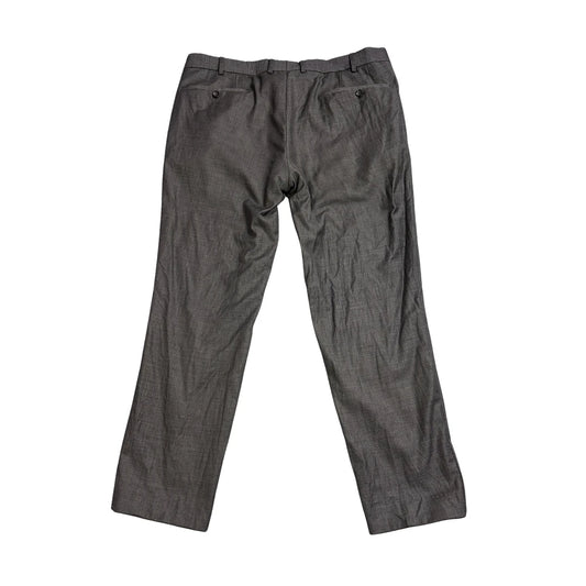 Super 140's® Grey Formal Dress Trousers